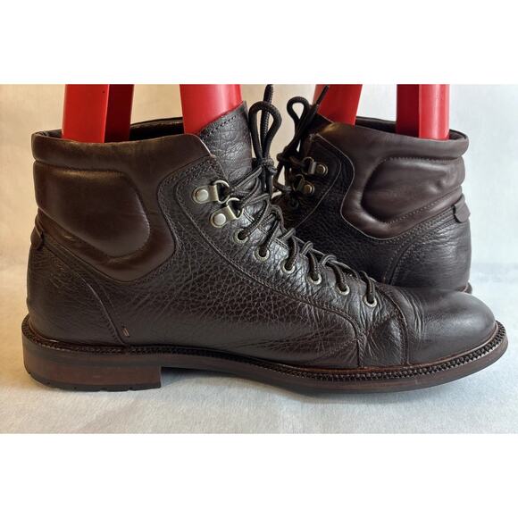 Johnston Murphy J&M 1850 Men\'s Ankle Boots dark Brown Leather Mens Size 10.5 M main image 7